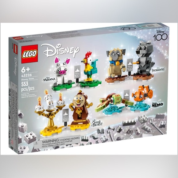 Lego Other - LEGO Disney Duos 43226 100th Anniversary Set Retired Factory Sealed NEW